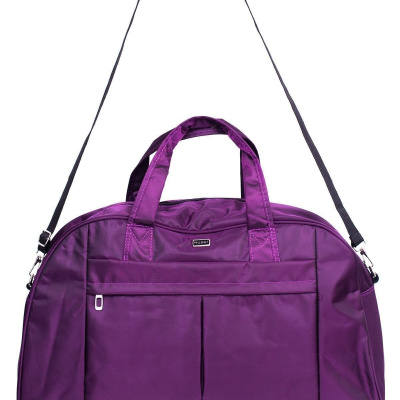 أزياء 8055 حقيبة سفر أرجوانية كبيرة الحجم
