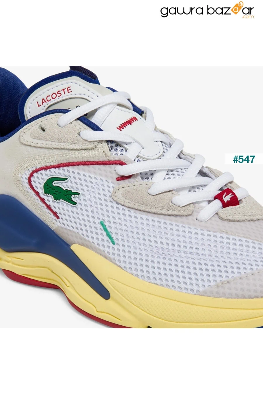 حذاء رياضي نسائي من SPORT أبيض Aceshot 743SFA0010 Lacoste 5