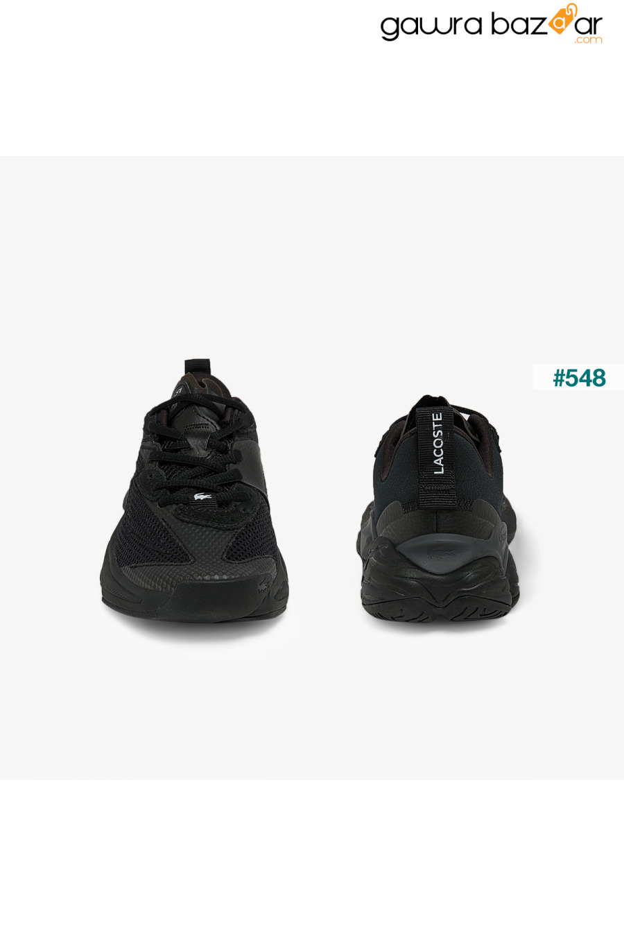 حذاء رياضي Aceshot أسود للنساء من سبورت 743SFA0010 Lacoste 4