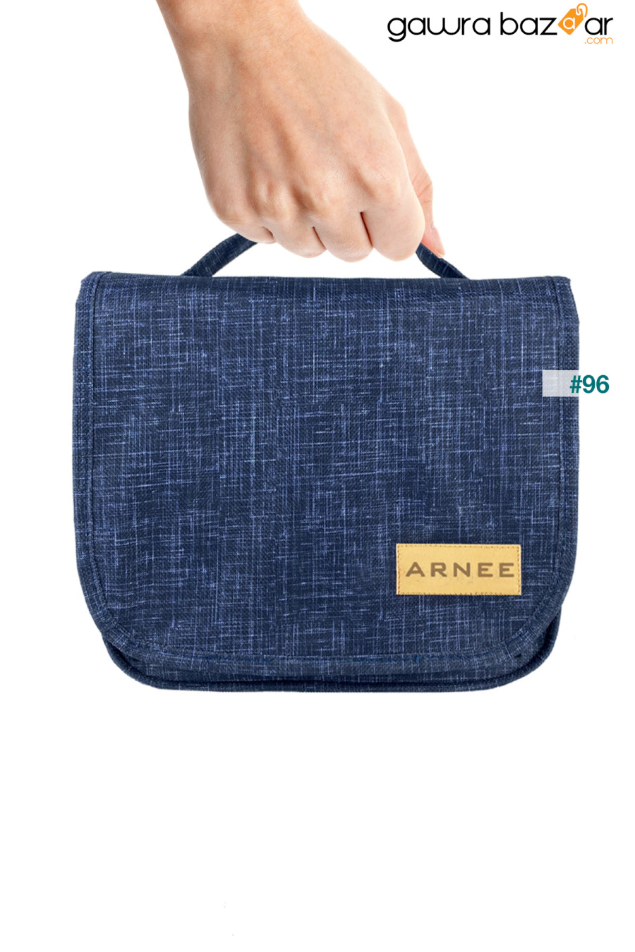 حقيبة مكياج نسائية زرقاء للسفر Arnee 3