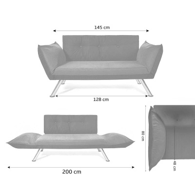 Dekoro Double Sofa 2-Set Double Armchair - GYPSY