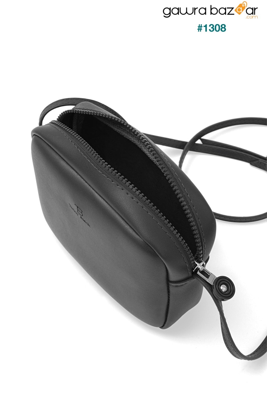 حقيبة كروس أوربان صغيرة سوداء أصلية للسيدات وحقيبة كتف بحزام قابل للتعديل Tonny Black 2