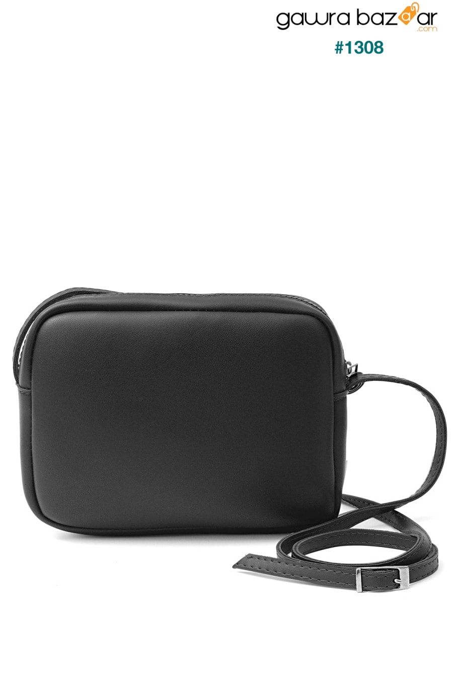 حقيبة كروس أوربان صغيرة سوداء أصلية للسيدات وحقيبة كتف بحزام قابل للتعديل Tonny Black 4