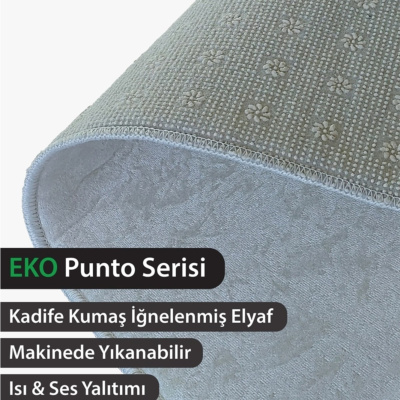 Eco Punto أصيلة قاعدة غير قابلة للانزلاق قابلة للغسل مضادة للبكتيريا رقمية مطبوعة للسجاد