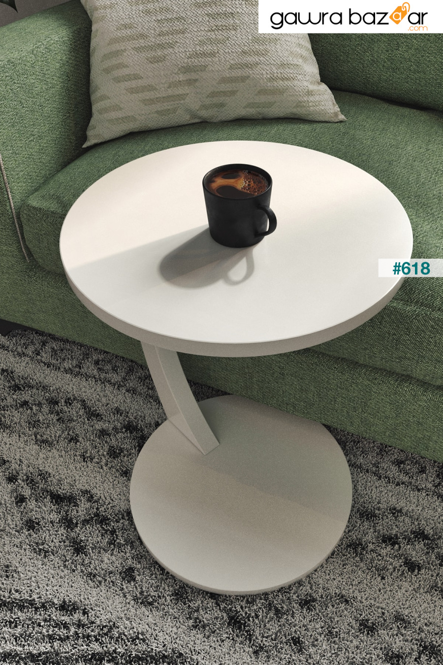 طاولة C بعجلات وطاولة وأريكة وطاولة جانبية interGO 1