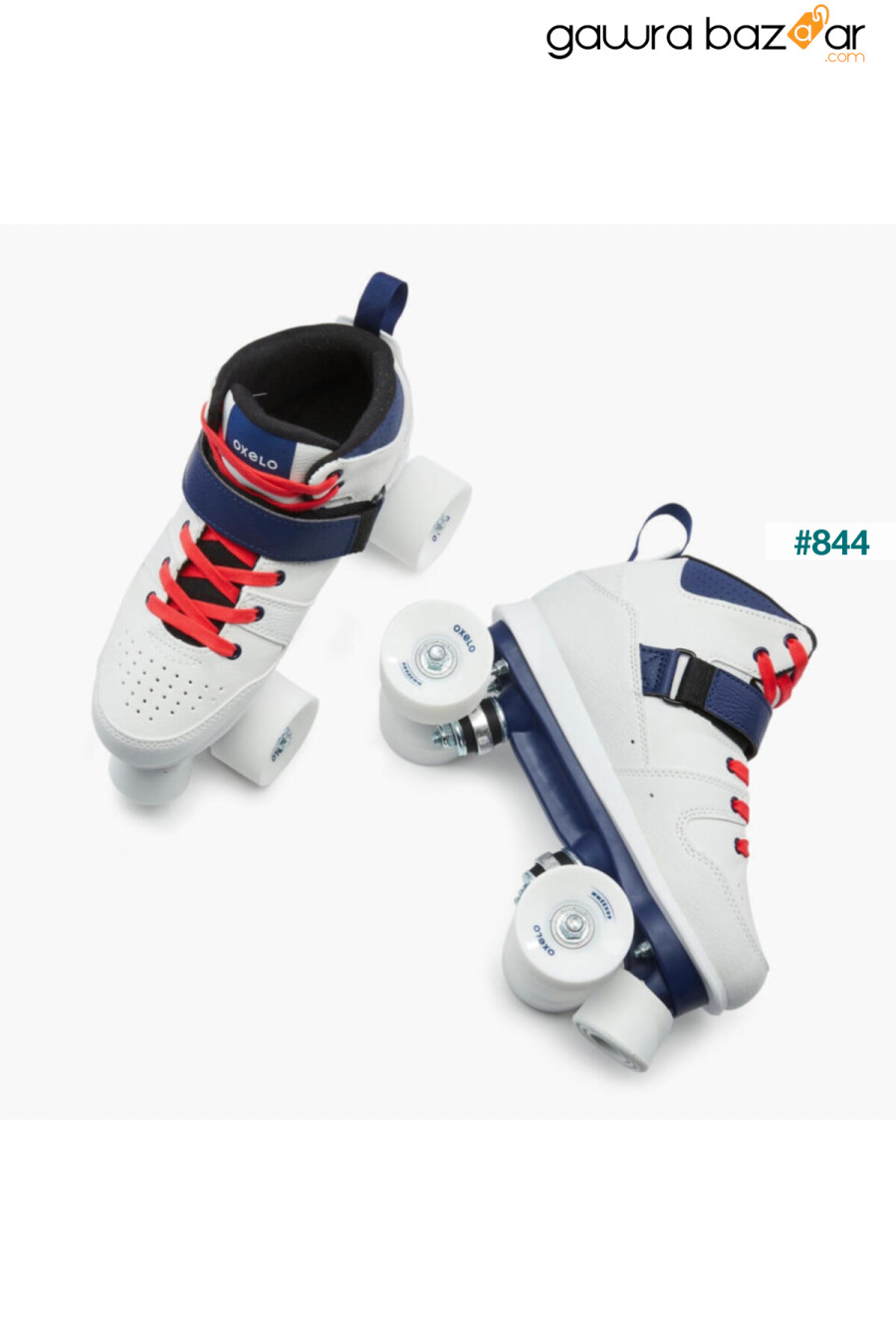 حذاء زلاجات رباعية Oxelo للكبار / زلاجات رباعية - أبيض DOGASTR 7