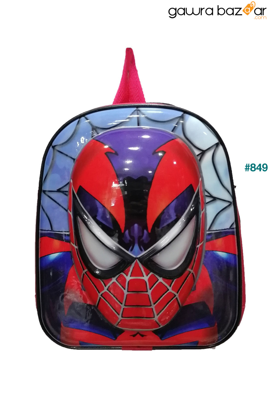 حضانة روضة الأطفال 5d منقوشة وحقيبة ظهر سبايدرمان للاستخدام اليومي Spiderman 0