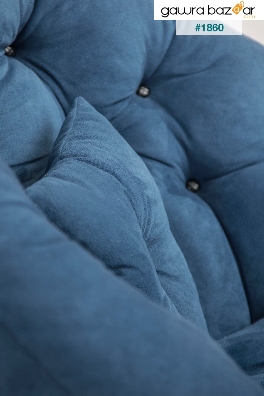كرسي بذراعين واحد من جيرد بيرجير أزرق كحلي Berta Concept 3