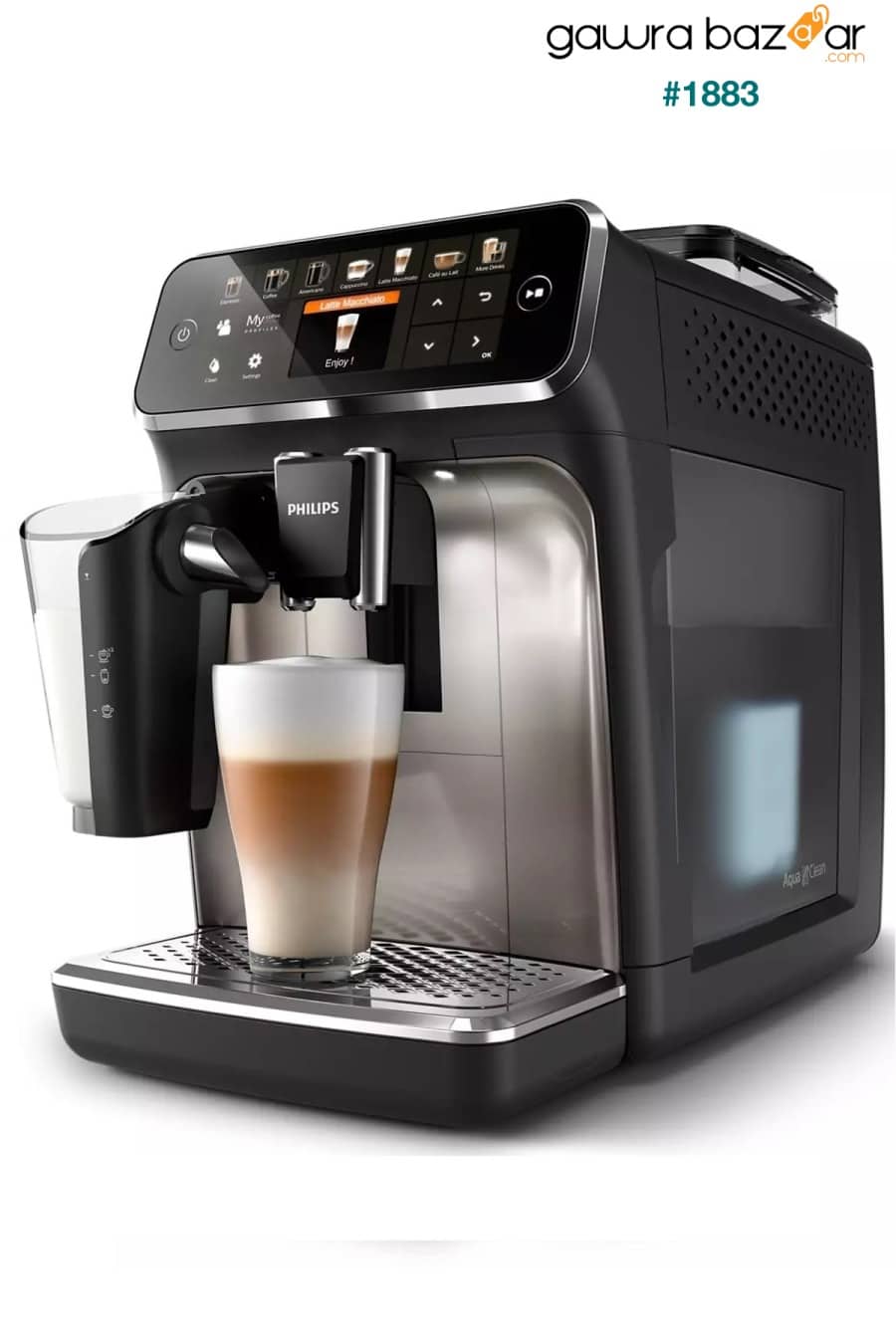 Ep5447 / 90 ماكينة تحضير القهوة والإسبريسو أوتوماتيكية بالكامل Philips 0