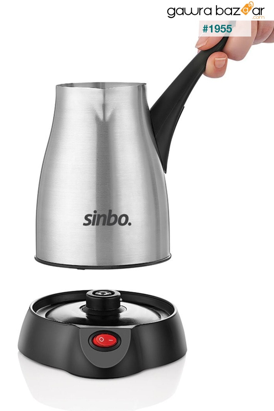 Scm-2957 إبريق قهوة كهربائي صانع القهوة Inox Sinbo 1