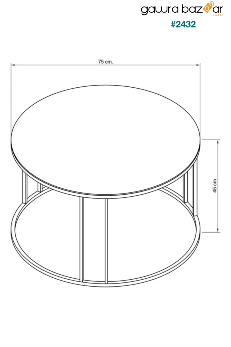 طقم طاولة متداخلة وطاولة مركزية من سيلين 4 أرجل فضية زجاج أسود Puklife 4