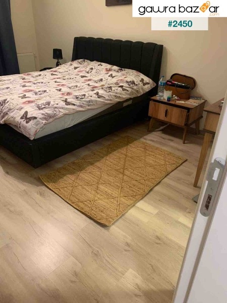 Natura Jute Carpet القش السجاد الطبيعي المنسوجة يدويا السجاد البساط عداء غرفة المعيشة المطبخ غرفة نوم 00019A