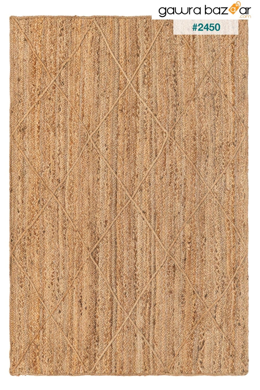 Natura Jute Carpet القش السجاد الطبيعي المنسوجة يدويا السجاد البساط عداء غرفة المعيشة المطبخ غرفة نوم 00019A Koza Halı 1