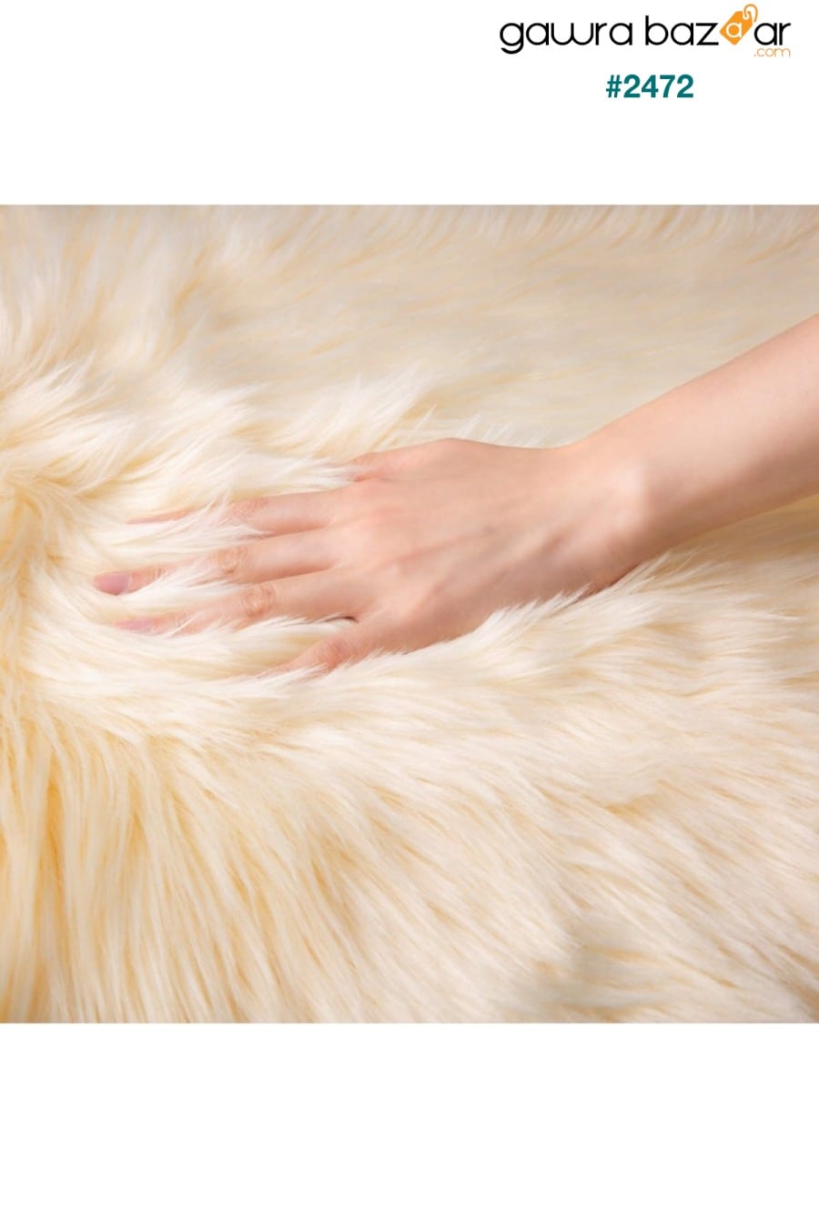 كريم برأس مزدوج من نوع Lamb Post Premium Plush Carpet الناعم ذو الوبر الطويل Napoli Home 6