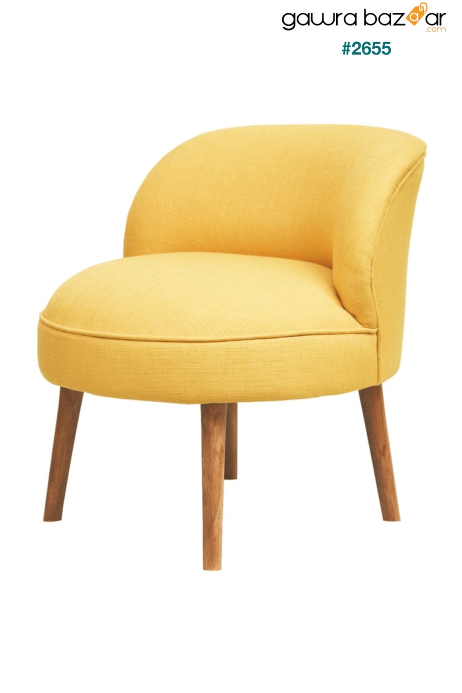 أريكة واحدة لطيفة صفراء Ze10 Design 1