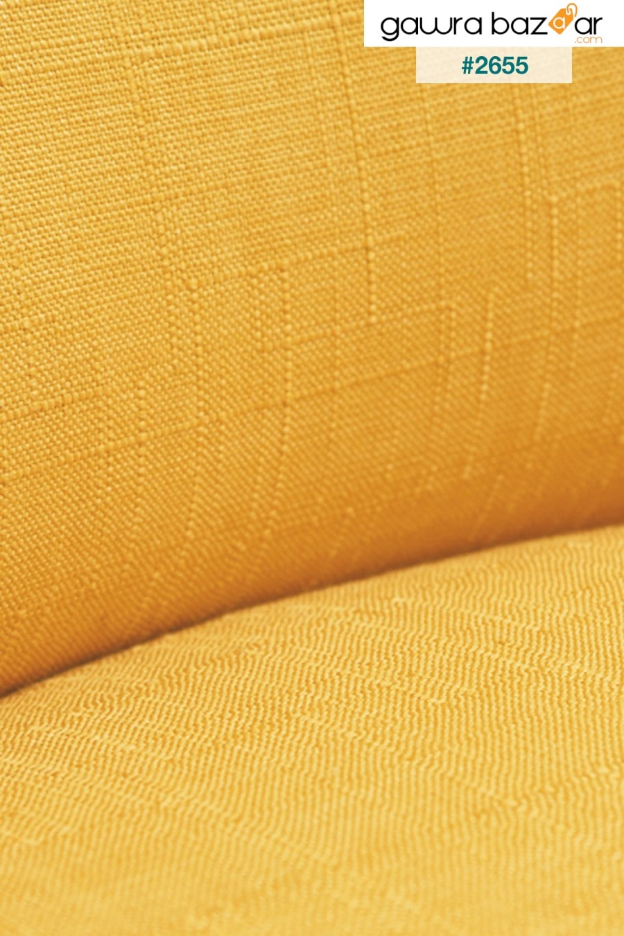 أريكة واحدة لطيفة صفراء Ze10 Design 2
