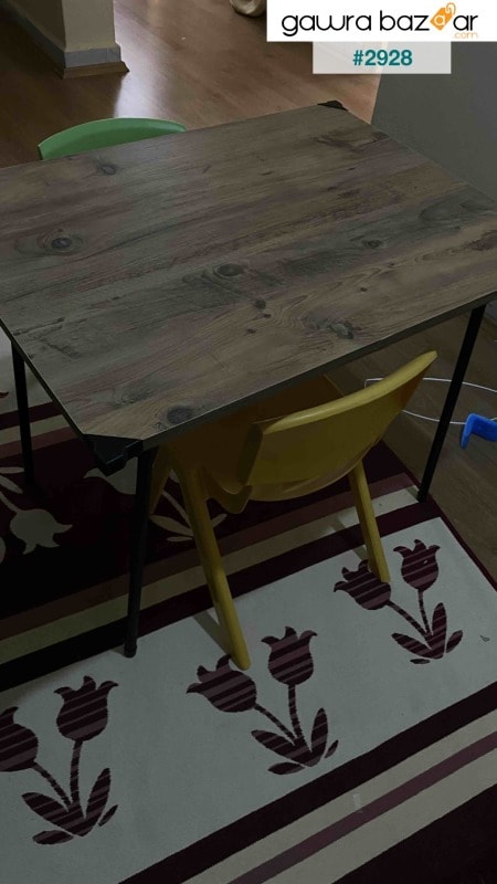 طاولة قابلة للطي من خشب الصنوبر 60x80 سم