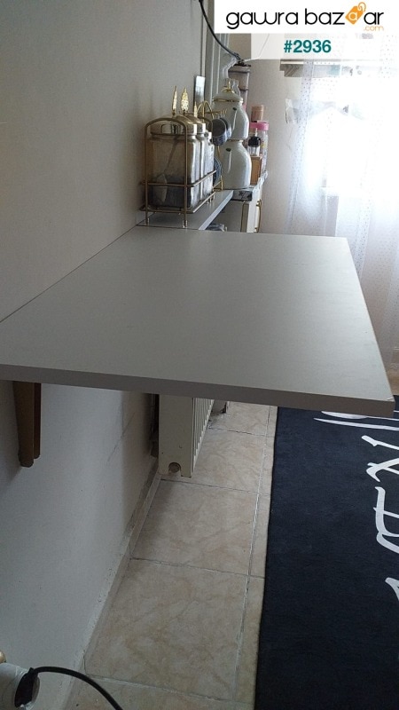 72 X 45 سم طاولة قابلة للطي الحائط طاولة مطبخ طاولة شرفة مكتب دراسة