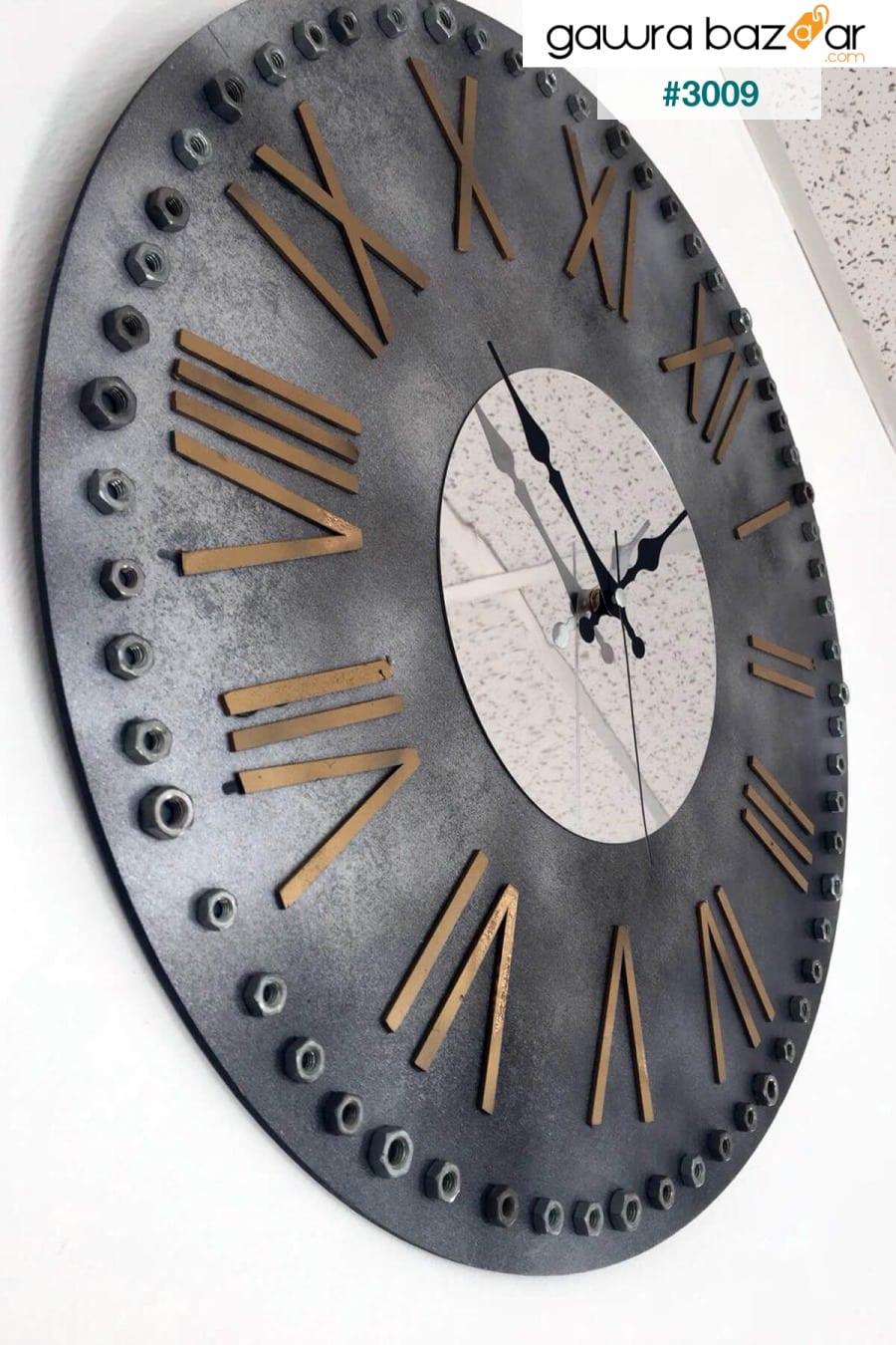 ساعة حائط باروكية معكوسة MKSat (900) Markakanvas 0