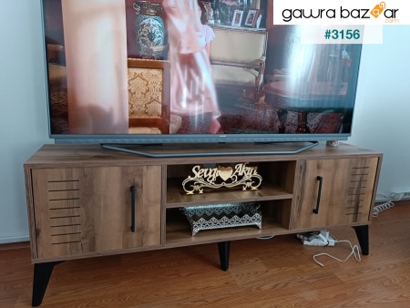 G3720 Karla Tv Unit مع رف وطاولة وسطية للخزانة وخط مجموعة كونسول