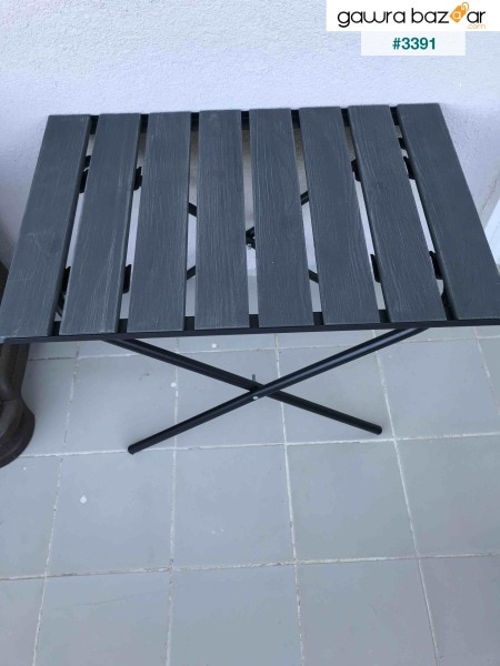 طاولة مطبخ قابلة للطي بارتفاع قابل للتعديل طاولة تخييم خشبية وطاولة نزهة وطاولة شرفة