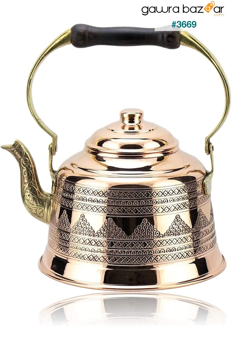 إبريق شاي أصلي مصنوع يدويًا Demmex 0
