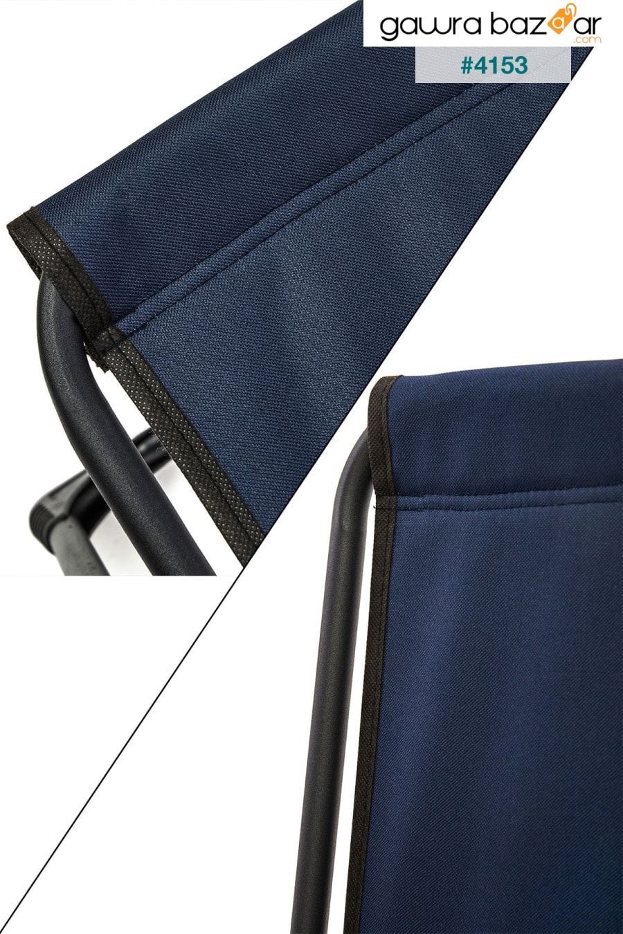 2 قطع التخييم كرسي قابل للطي نزهة كرسي أزرق داكن طاولة قابلة للطي Mdf مع حامل الكأس المستطيل moniev 5