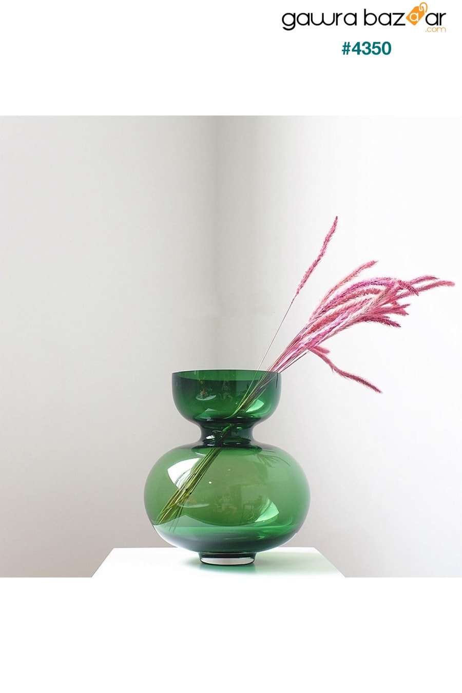 مزهرية زجاجية من القرع الأخضر Miniminti 1