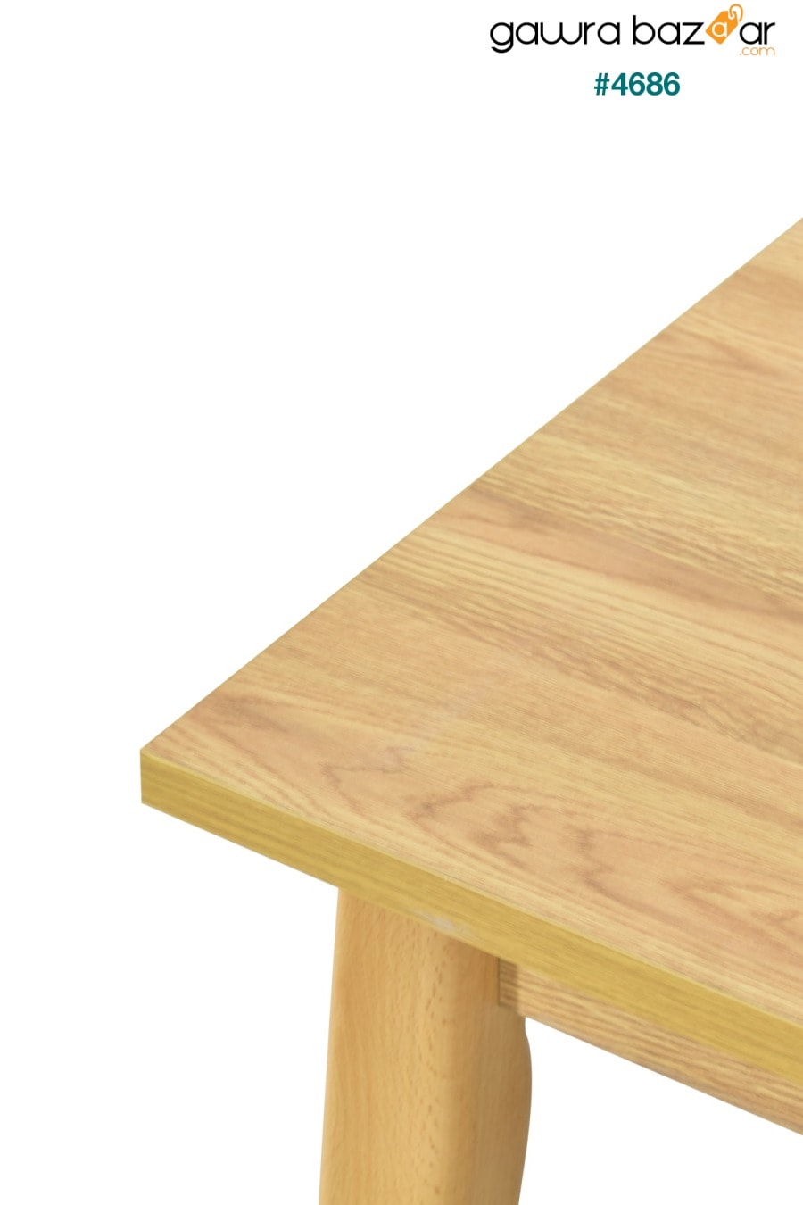 طاولة مطبخ خشبية قابلة للطي من افانوس - 70x80 سم VİLİNZE 5
