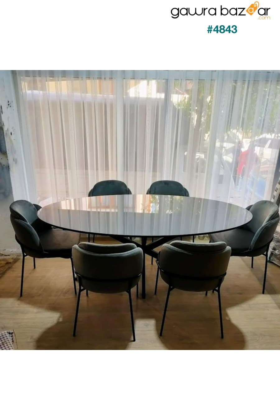 كرسي Ellipse Table Modern UFUK MOBİLYA 0