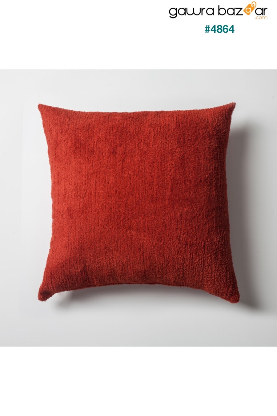 &quot;تاسوس&quot; - وسادة ديكور - مجموعة حمراء مكونة من 4 قطع (تشمل وسادة داخلية) Fineroom Living 1