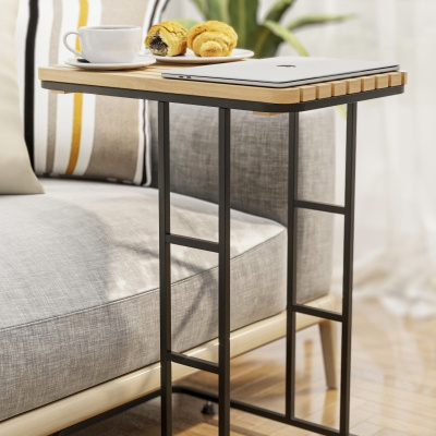 طاولة جانبية طاولة خشبية حديثة صلبة طاولة مركزية أريكة طاولة تعشيش طاولة قهوة صينية أريكة