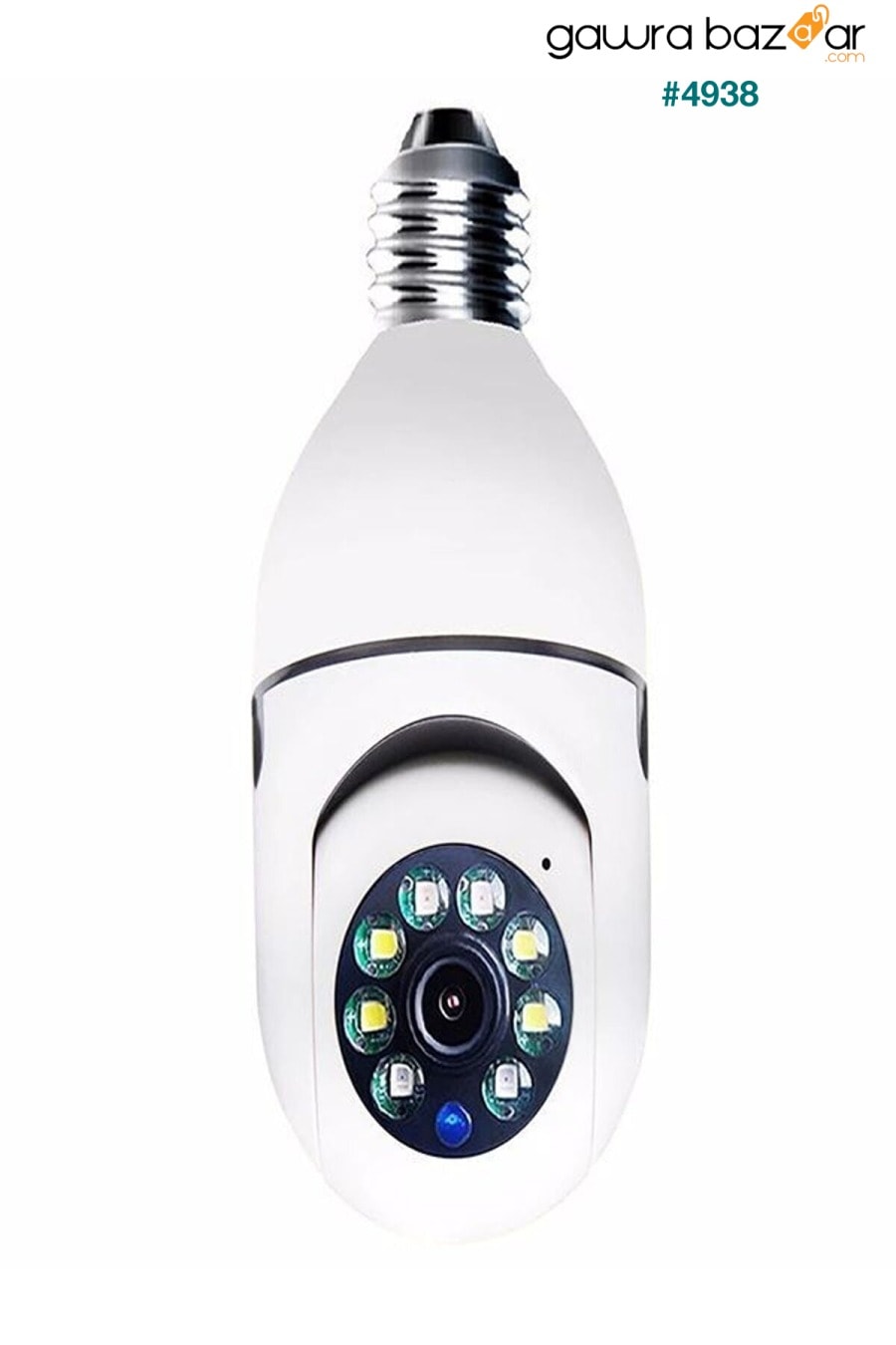 لمبة الكاميرا الحساسة للحركة للرؤية الليلية اللاسلكية كاميرا مراقبة الطفل الأمن الذكية واي فاي 360hd resolut 3