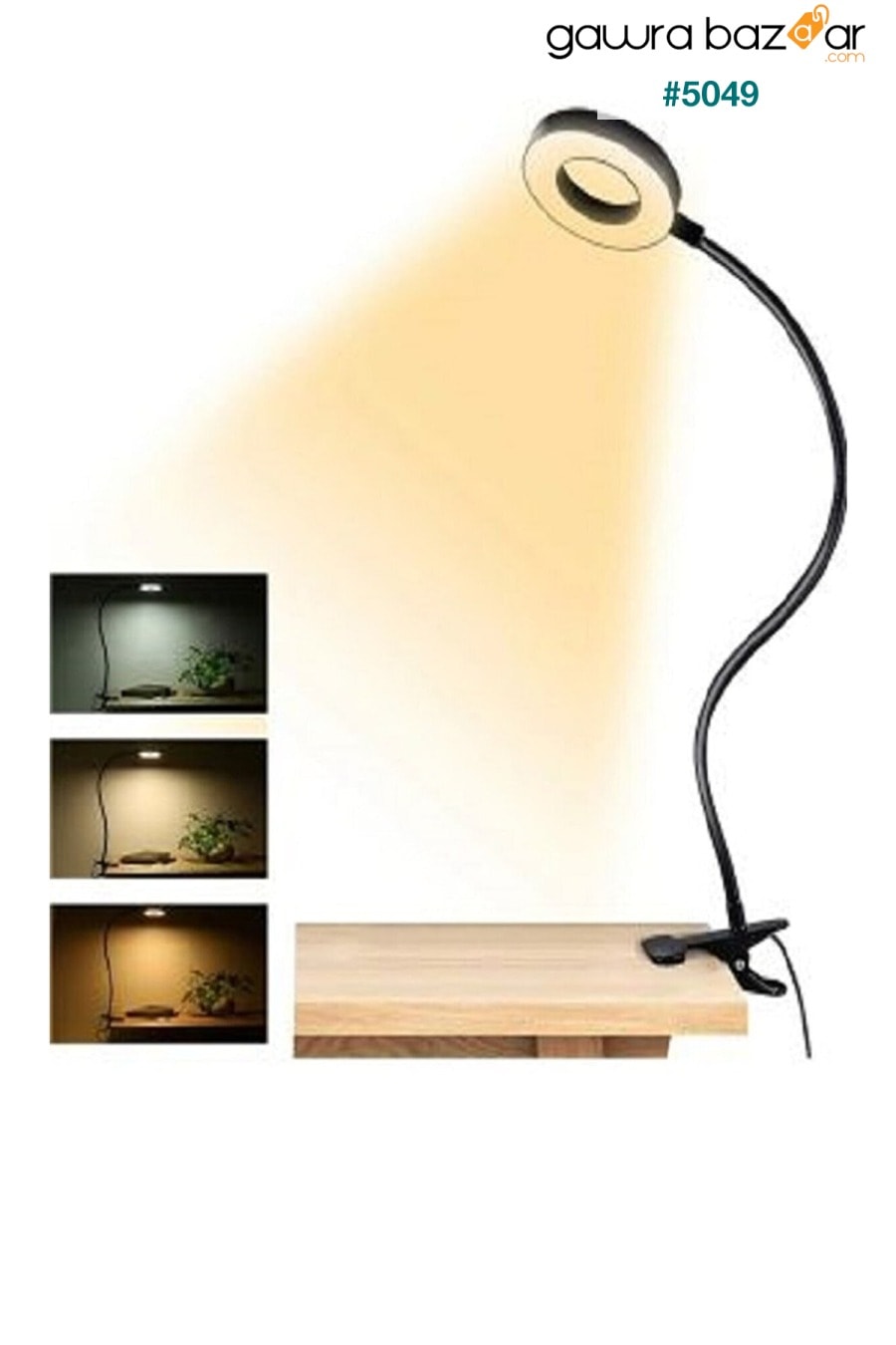 متعدد الوظائف شدة مصباح طاولة Acrobat قابل للتعديل 3 ألوان ضوء مختلفة Yussraw 2