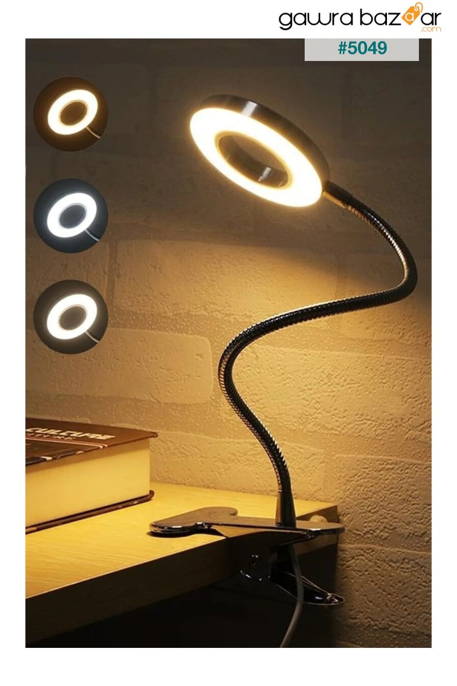 متعدد الوظائف شدة مصباح طاولة Acrobat قابل للتعديل 3 ألوان ضوء مختلفة Yussraw 0