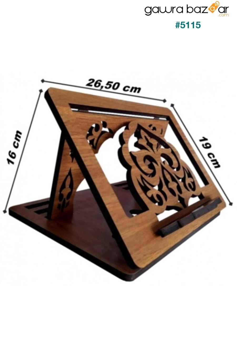 طاولة كتب خشبية لسطح المكتب Vipfırsat 1