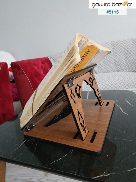 طاولة كتب خشبية لسطح المكتب