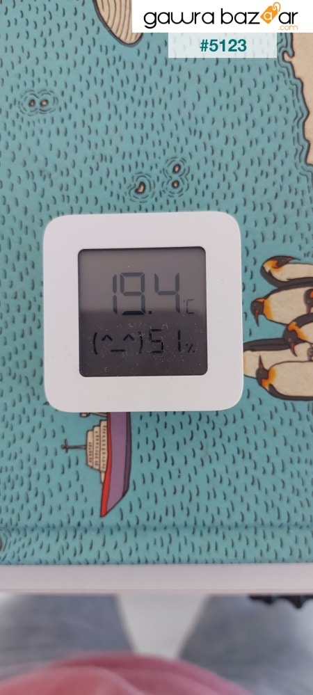 ميزان حرارة ذكي لقياس درجة الحرارة والرطوبة من Mijia