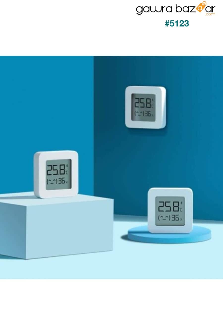 ميزان حرارة ذكي لقياس درجة الحرارة والرطوبة من Mijia Xiaomi 8