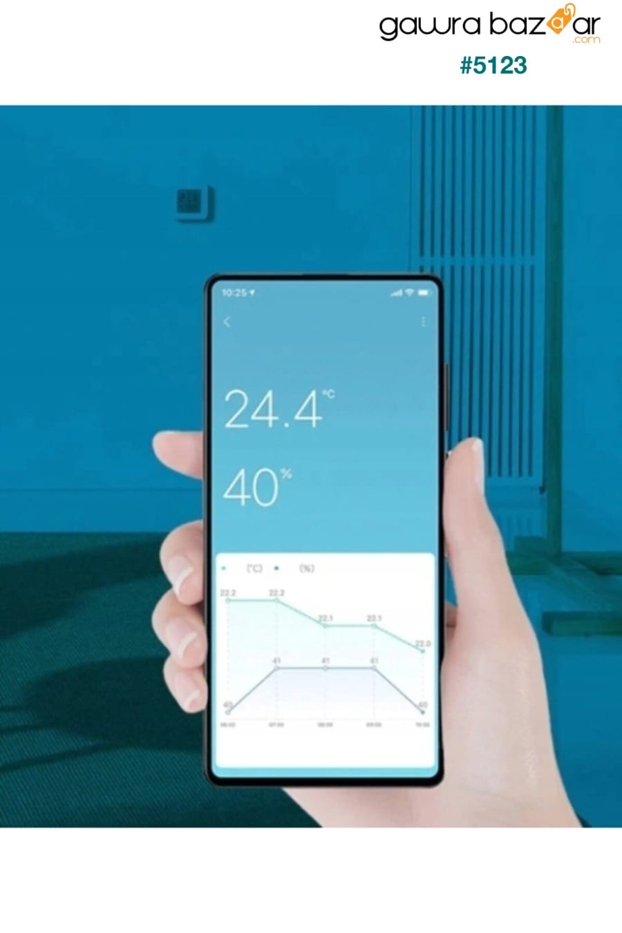 ميزان حرارة ذكي لقياس درجة الحرارة والرطوبة من Mijia Xiaomi 4
