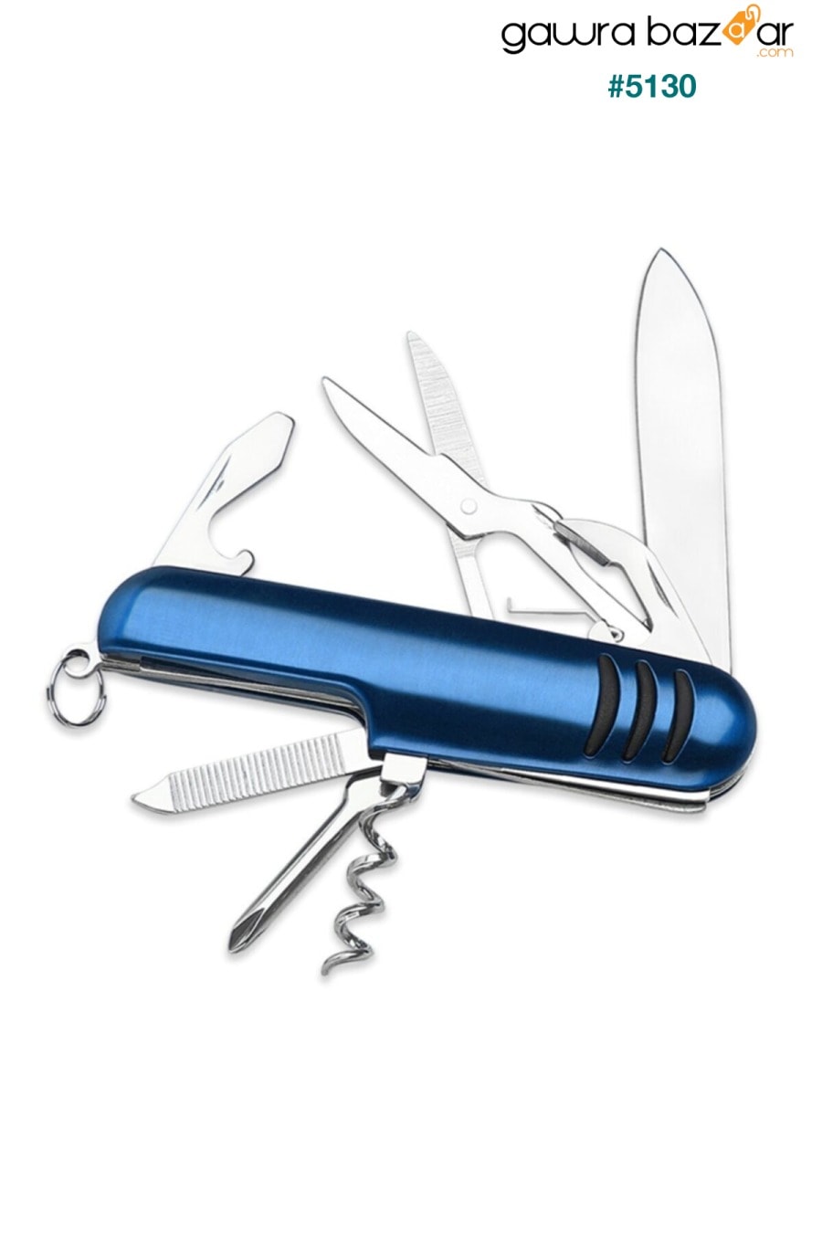 سكين الجيب متعدد الأغراض - سكين الجيش السويسري 7 وظائف - سكين معدني قابل للطي Tasarım Evi 0