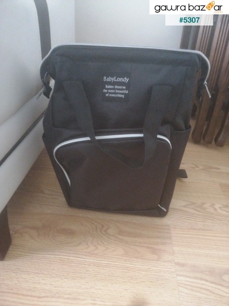 حقيبة ظهر للعناية بالأم والطفل ، منتج محلي مضمون لمدة عام أسود