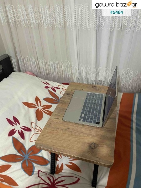 طاولة كمبيوتر محمول ، مكتب ، سرير قابل للطي ، سطح مقعد ، إفطار ، طاولة كمبيوتر خشب الصنوبر الأطلسي
