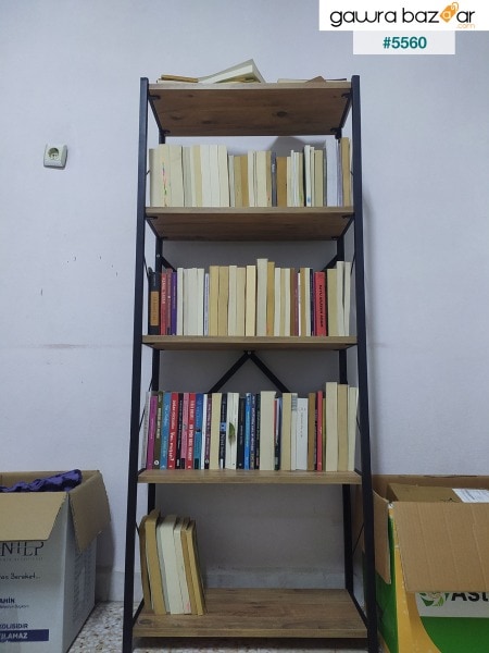خزانة كتب خزانة كتب مزخرفة رف كتب Perforje Bookcase