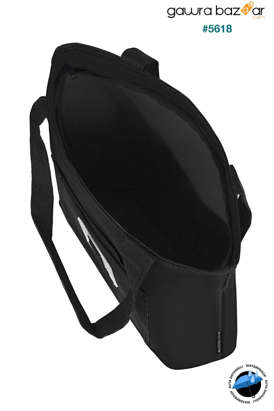 حقيبة حمل من القماش الناعم المقاوم للماء مكونة من 3 أقسام من سلسلة الوقت الأصلية وحقيبة كتف Tonny Black 1