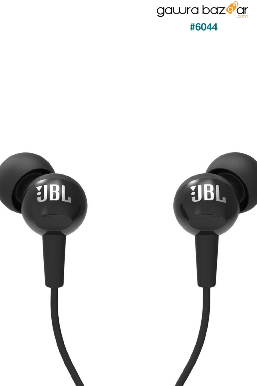 سماعات أذن سوداء C100SI مع ميكروفون (ضمان JBL تركيا) JBL 0