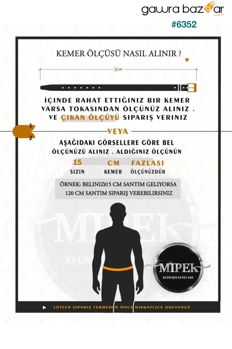 حزام جلد أصلي 100٪ غير مثقوب أوتوماتيكي MIPEK 4