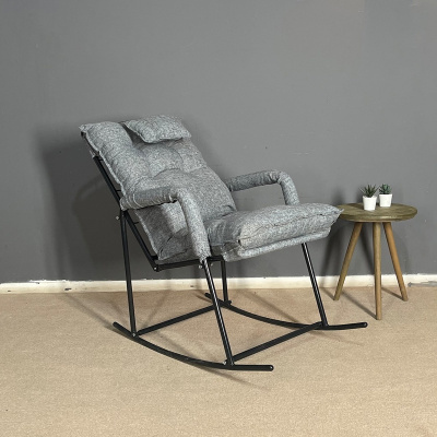 Alice Rocking Chair &amp; Lounge Chair Rocking Chair Tv Chair Gray