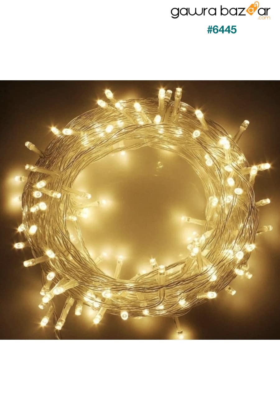 100 LED Plug Light - Bulb - Decor Lamp 10m Daylight Christmas Tree Light AYSERA HOME 1