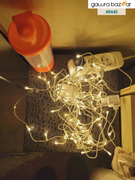 100 LED Plug Light - Bulb - Decor Lamp 10m Daylight Christmas Tree Light